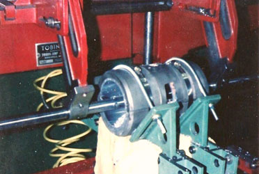Boring Large Main Bearing