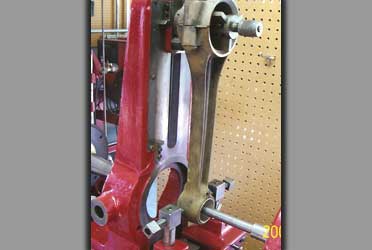 large diesel conecting rod bushing bored
